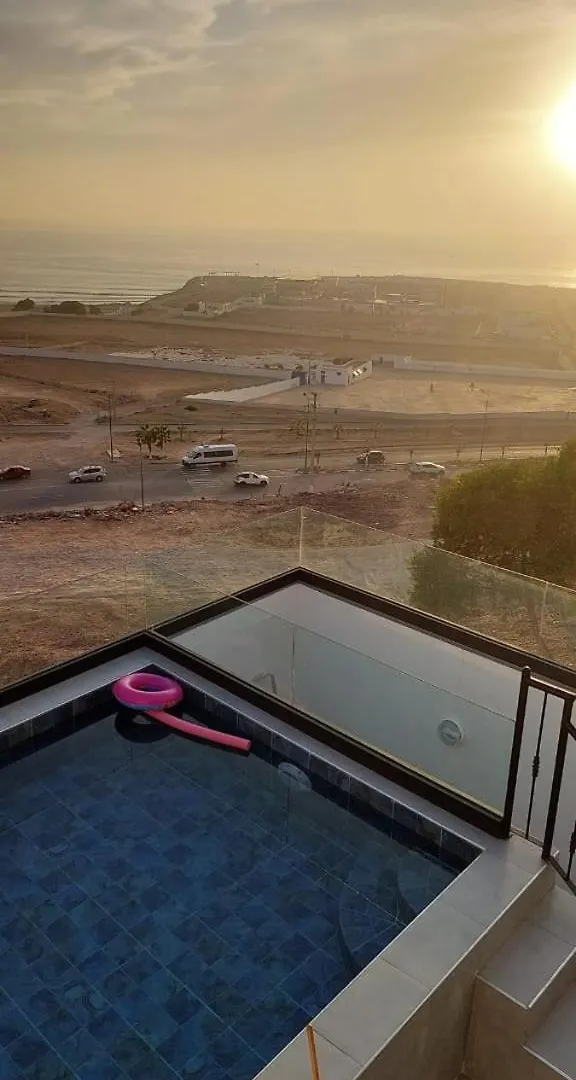 Villa Vue Mer Tamraght Avec Piscine Et Terrasses 15 Lits Agadir