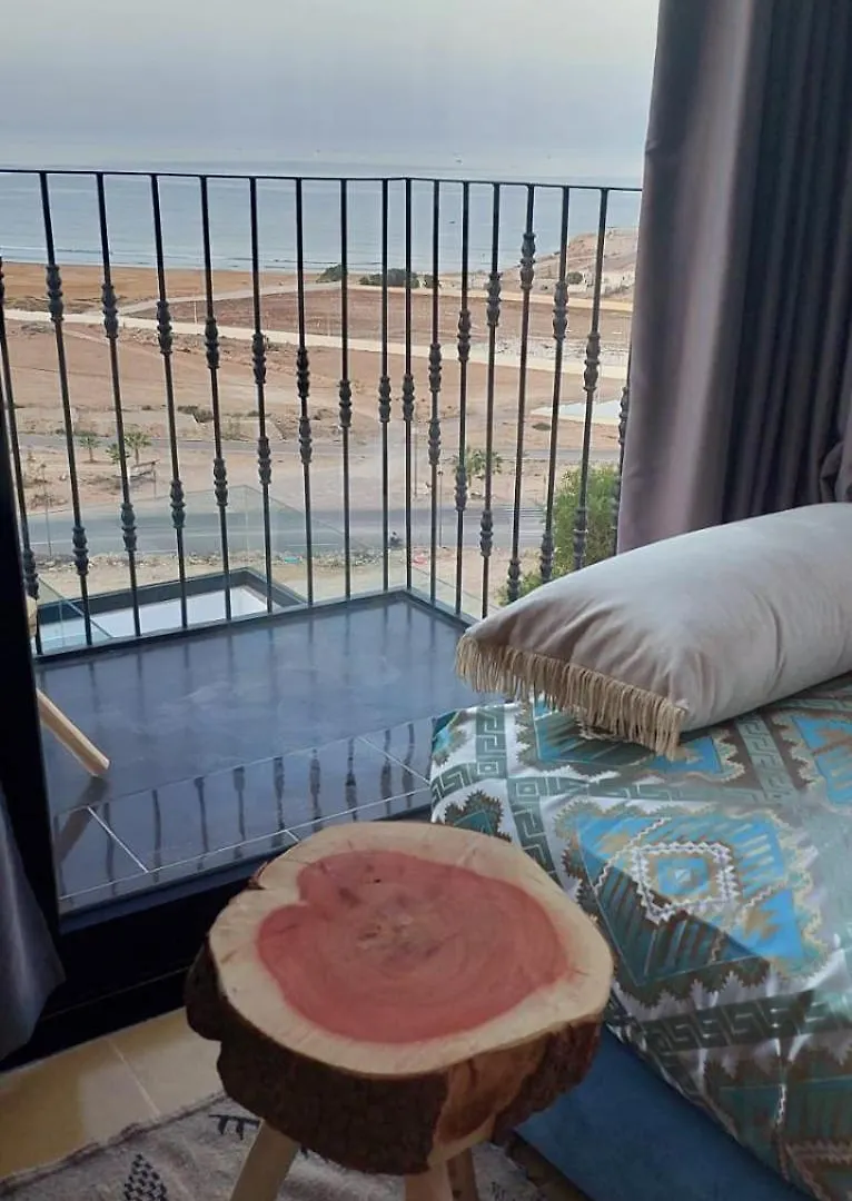 Villa Vue Mer Tamraght Avec Piscine Et Terrasses 15 Lits Agadir