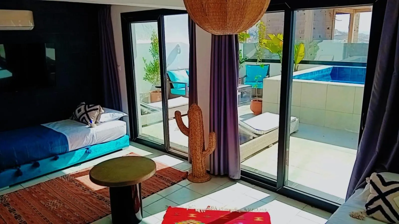 Villa Vue Mer Tamraght Avec Piscine Et Terrasses 15 Lits Agadir Maroc