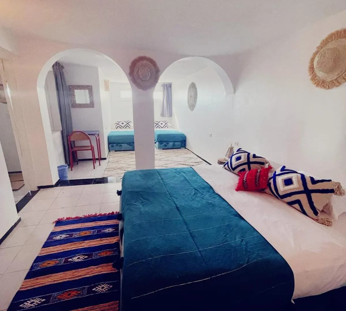 Villa Vue Mer Tamraght Avec Piscine Et Terrasses 15 Lits Agadir 0*,  Maroc