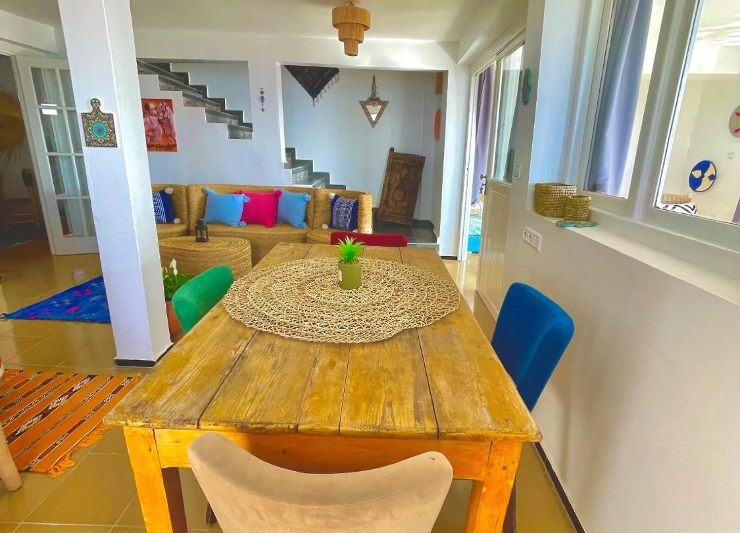 Villa Vue Mer Tamraght Avec Piscine Et Terrasses 15 Lits Agadir